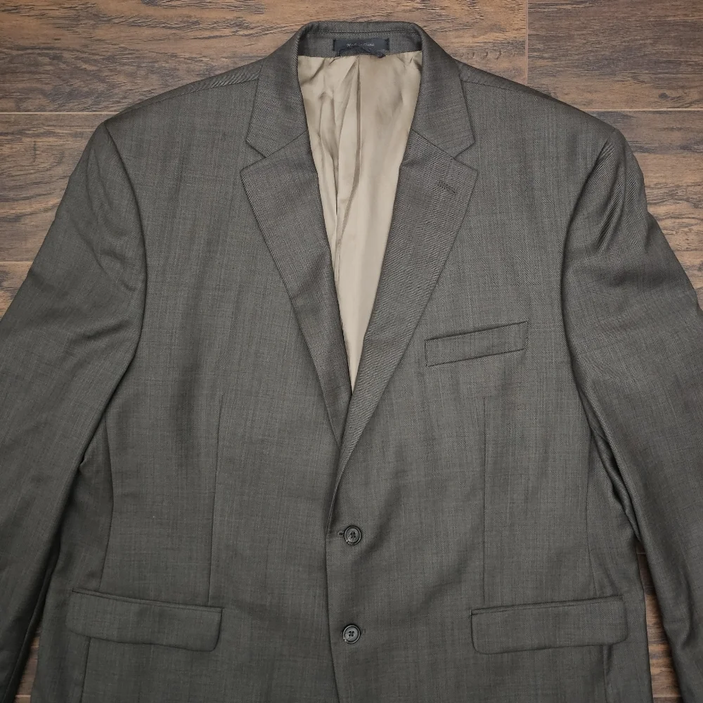 Ralph Lauren Mens 50R‎ Brown Suit Jacket  LRL Two Button 100% Wool